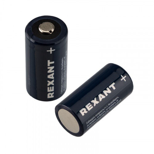Элемент питания литиевый CR123 3В (блист.1шт) Rexant 39-1111