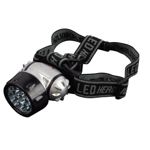 NAVIGATOR 94917 NPT-H05-3AAA Фонарь налобный, 19 LED, 4 режима, пластик