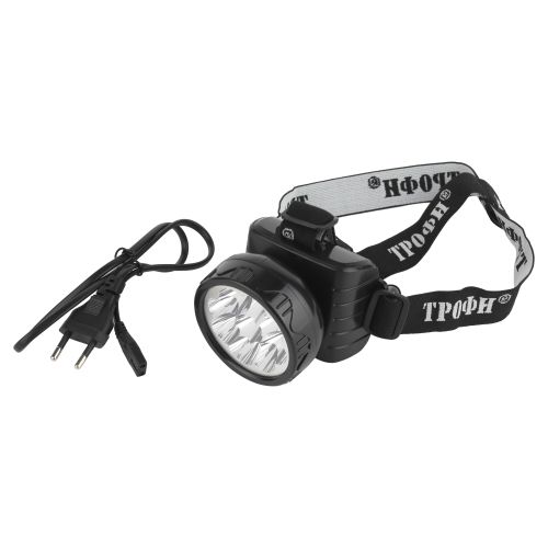 Фонарь налобный аккумуляторный Трофи TG-301 50 лм C0045557
