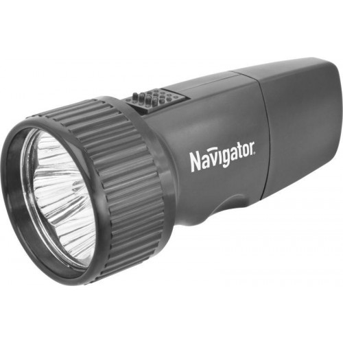 NAVIGATOR 94941 NPT-CP02-ACCU 5LED, аккумуляторный фонарь 3.6В, 250мА·ч, пластик, черный