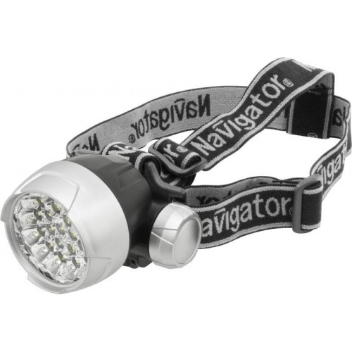 NAVIGATOR 94946 NPT-H01-3AAA, светодиодный фонарь, 77 мм, пластик, черный
