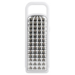Фонарь аккумуляторный Трофи TL52 52LED, 4В 3А·ч, серый Б0002597