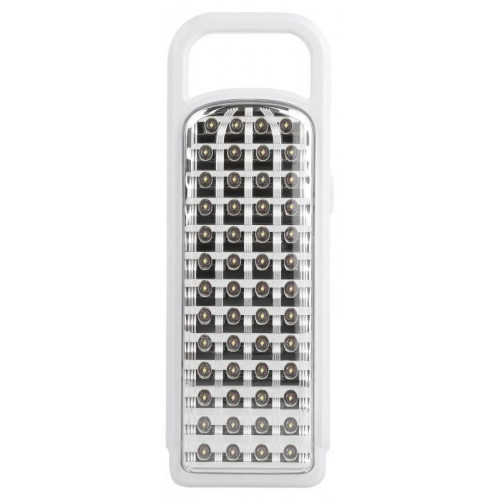 Фонарь аккумуляторный Трофи TL52 52LED, 4В 3А·ч, серый Б0002597