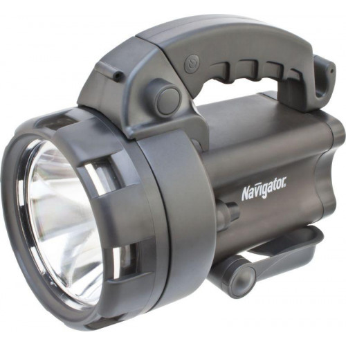 NAVIGATOR 94963 NPT-SP09-ACCU Прожектор 3Вт+4LED, 300м, 4А·ч, IP54
