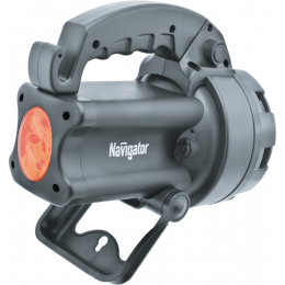 NAVIGATOR 94963 NPT-SP09-ACCU Прожектор 3Вт+4LED, 300м, 4А·ч, IP54