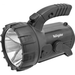 NAVIGATOR 94975 NPT-SP12-ACCU Кемпинговый аккумуляторный прожектор, 4 режима, 200 м, IP54, 4 А·ч