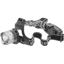 NAVIGATOR 94973 NPT-H08-ACCU CREE 1LED 5Вт, 3 режима, аккумулятор 3.7В 2А·ч, черный