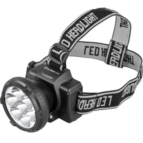 Фонарь налобный Ultraflash 11256 LED5362 30 лм черный