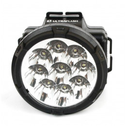 Фонарь налобный аккумуляторный Ultraflash 11257 LED5363, 33 лм, черный