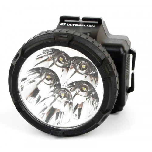 Фонарь налобный аккумуляторный Ultraflash 11648 LED5365 20 лм черный