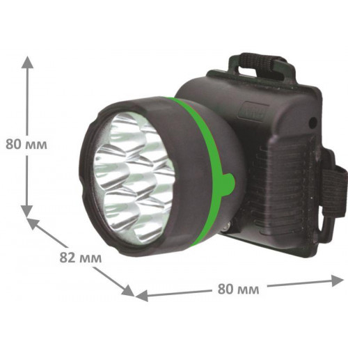 Фонарь налобный Ultraflash 909LED7 11782, 20 лм, 3хR6