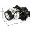 Налобный фонарь Ultraflash 10260 7LED 3 режима 15 лм IP44