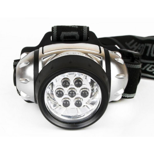 Налобный фонарь Ultraflash 10260 7LED 3 режима 15 лм IP44