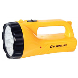 Фонарь аккумуляторный Ultraflash LED3816SM 30 лм желтый 12859