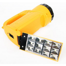 Фонарь аккумуляторный Ultraflash LED3819CSM 45 лм желтый 12860