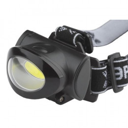 Фонарь ЭРА GB-601 налобный 5Вт COB, 150 лм, 3хААА, IP40