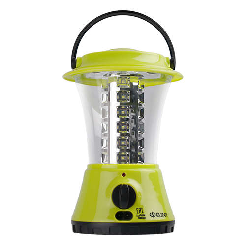Кемпинговый аккумуляторный фонарь ФАZА AccuF5-L36-gn 180 лм, 1.6 А·ч, 16 ч 2851000
