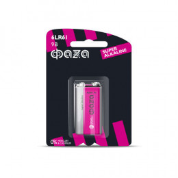 Батарейка алкалиновая ФАZА 6LR61 Super Alkaline 9В 2858412