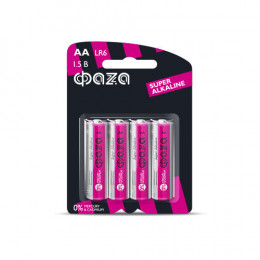 Батарейка алкалиновая ФАZА AA/LR6 Super Alkaline 1.5В BL-4 5000285 (4шт)