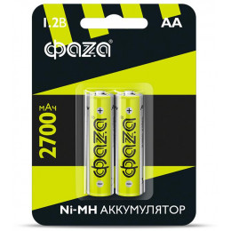 Аккумулятор Ni-MH ФАZА BL-2 1.2В 2700мА.ч 2шт 5003002