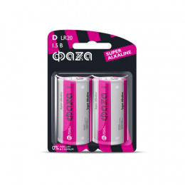 Батарейка алкалиновая ФАZА D/LR20 Super Alkaline 1.5В 2858535 (уп.2шт)