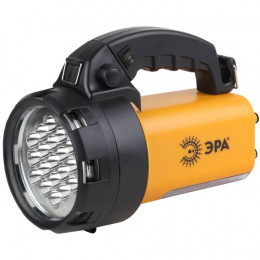 Фонарь-прожектор ЭРА Альфа PA-601: 3А.ч, 19+24 LED, IP40, оранжевый корпус
