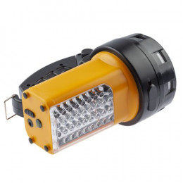 Фонарь-прожектор ЭРА Альфа PA-601: 3А.ч, 19+24 LED, IP40, оранжевый корпус