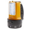 Фонарь-прожектор ЭРА Альфа PA-601: 3А.ч, 19+24 LED, IP40, оранжевый корпус