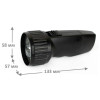 Фонарь аккумуляторный Ultraflash LED3859 14020, черный
