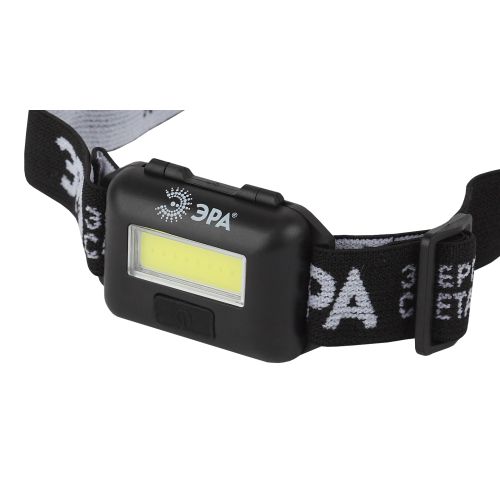Фонарь ЭРА GB-607: LED, IP44, 3хААА, пластик, черный