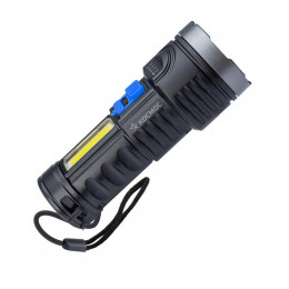 КОСМОС KOS115Lit Фонарь ручной LED 3Вт + COB, 1.2 А·ч, IP53, ABS-пластик